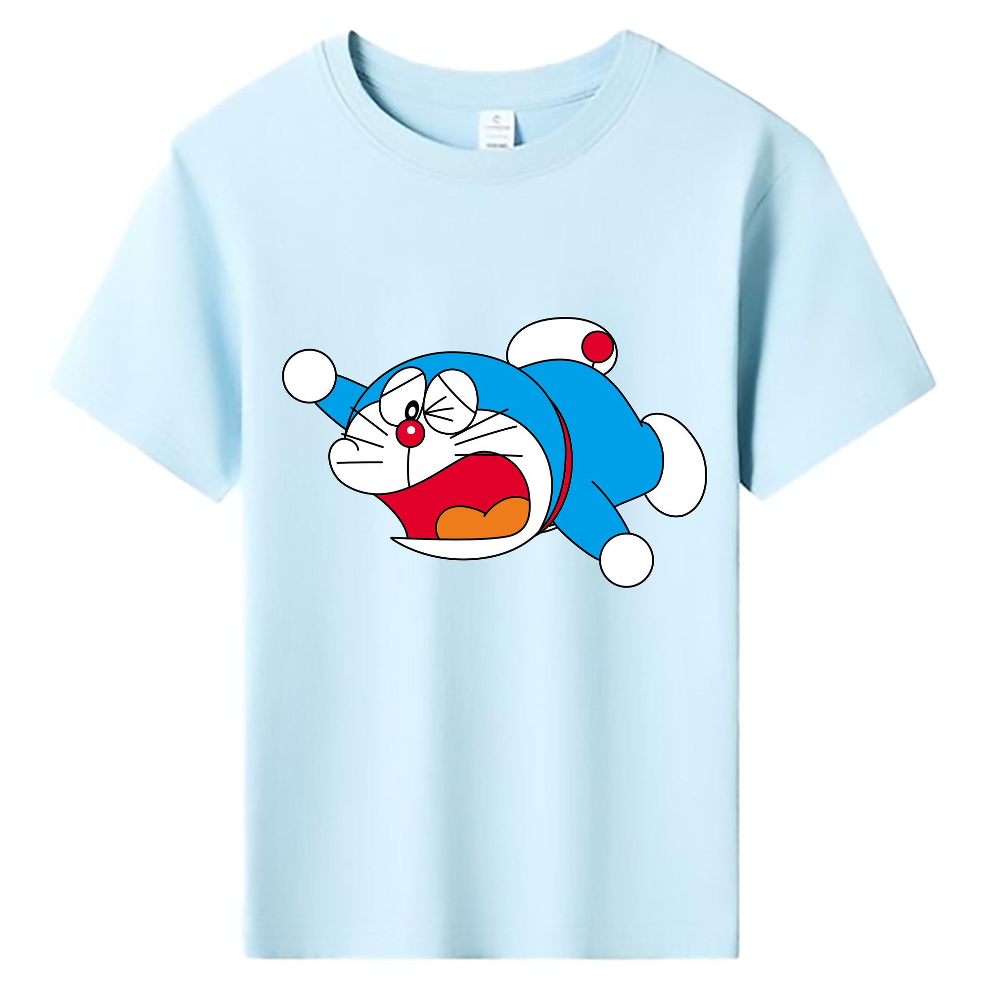 （画像用） ドラえもん Doraemon 綿100％キッズTシャツ（フロントプリント）